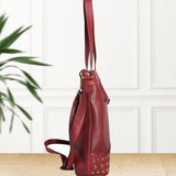 Effortless Style: Women’s PU Drawstring Bag