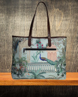 MUGHAL GARDEN PRINT TOTE BAG