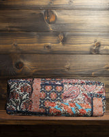 Paisley Patchwork Print Canvas Tote Bag