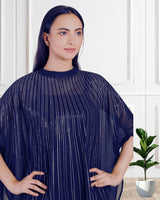 Women's Sequins Motifs Embellished Georgette Kaftan Set