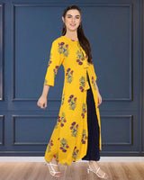 Pack of 2 Women Printed Cotton Kurti Shrug