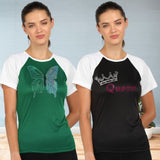 Women’s Polyester Sports T-Shirts (Pack of 2)