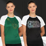 Women’s Polyester Sports T-Shirts (Pack of 2)