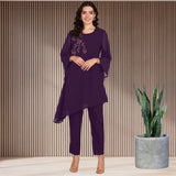 Women Sequins Motifs Embellished Asymmetric Kurti Pant Set