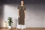 🌸 Women’s Ethnic Printed Kurti & Palazzo Set