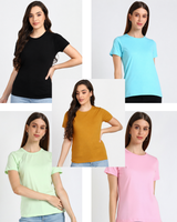 SET OF 5 COTTON T SHIRT 1