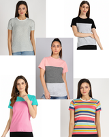 Set of 5 Cotton T-Shirts