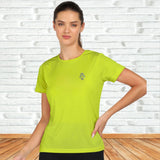 Women's Polyester Sports T-Shirt Pack of 2
