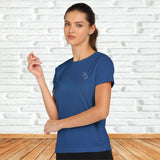 Women's Polyester Sports T-Shirt Pack of 2