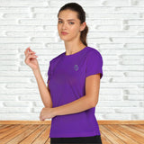 Women's Polyester Sports T-Shirt Pack of 2