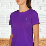 Women's Polyester Sports T-Shirt Pack of 2