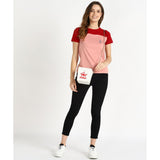 Elevate Your Basics with the Pack of 2 Women's Cotton Two-Tone T-Shirts