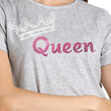 Women's Sequin Motifs Embellished cotton T-shirt