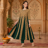 3-Piece Printed Cotton Kurti Combo – Elegant Everyday Ethnic Wear