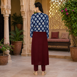 Ethnic Kurti Jacket pant set