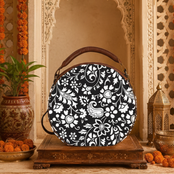 Introducing Floral Print Canvas Sling Bag