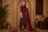 🌸 Women’s Ethnic Printed Kurti & Pant Set