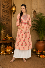COMBO PACK OF 3 COTTON KURTIS