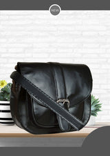 Chic & Compact: Women’s PU Sling Bag