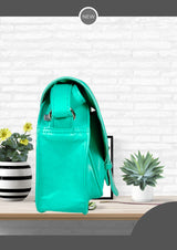 Chic & Compact: Women’s PU Sling Bag