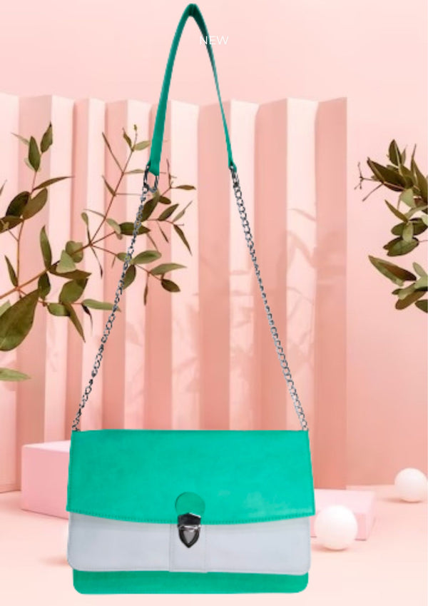Compact & Chic: Women’s PU Sling Bag