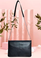 Compact & Chic: Women’s PU Sling Bag