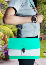 Compact & Chic: Women’s PU Sling Bag