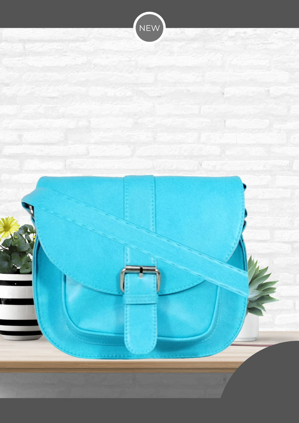 Chic & Compact: Women’s PU Sling Bag
