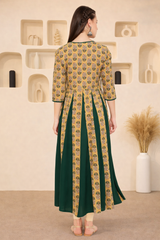 3-Piece Printed Cotton Kurti Combo – Elegant Everyday Ethnic Wear