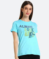 Women's Sequins Motifs Embellished Cotton T-shirt